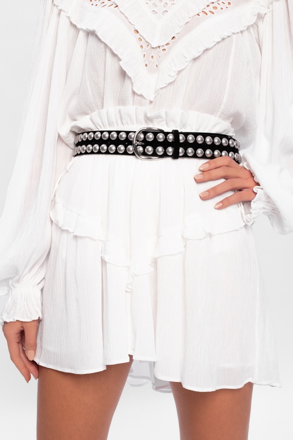 Isabel Marant Studded leather belt