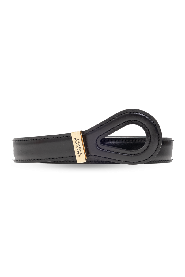 ‘Brindi’ leather belt od Isabel Marant