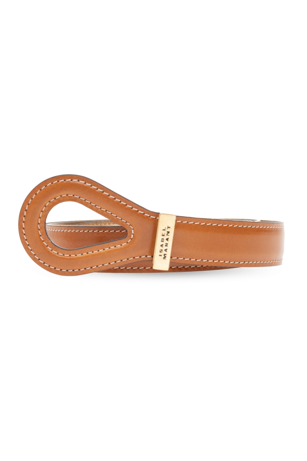 ‘Brindi’ leather belt od Isabel Marant