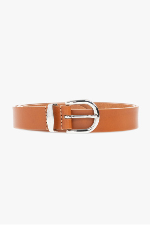 Leather belt with logo od MARANT