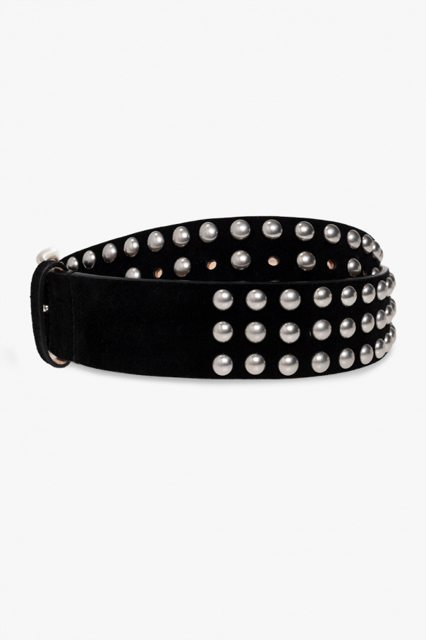 Isabel Marant ‘Ilo’ studded leather belt