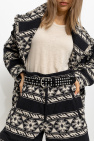 Isabel Marant BLACK ‘Ilo’ studded leather belt