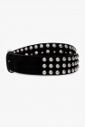 Isabel Marant BLACK ‘Ilo’ studded leather belt