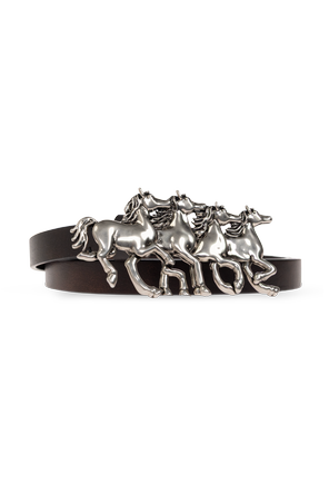 Leather belt