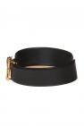 Versace BLACK Belt with signature branding