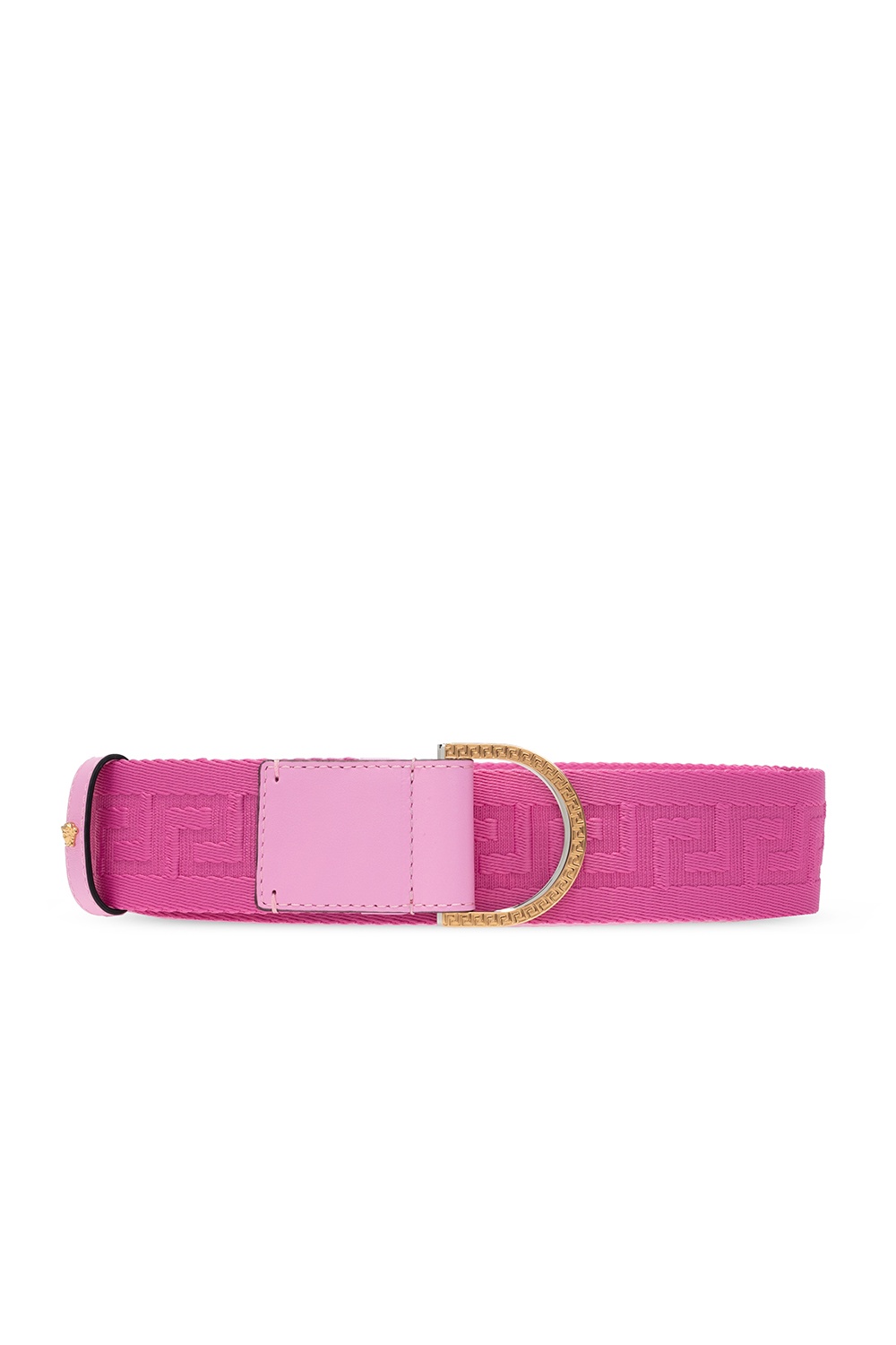 pink versace belt