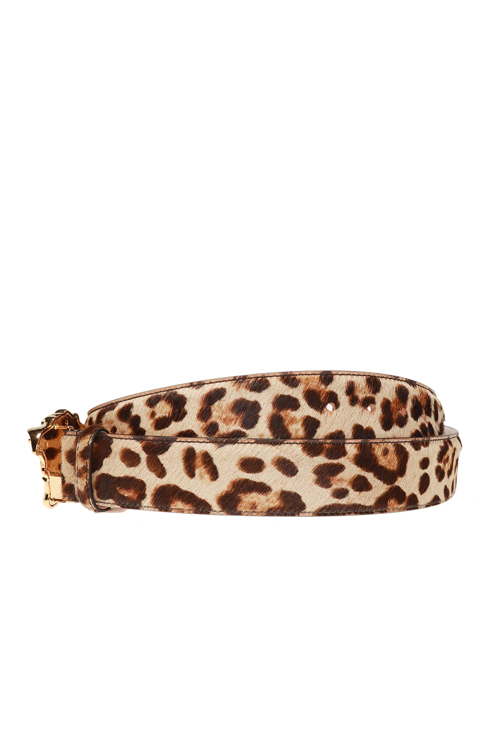 leopard versace belt