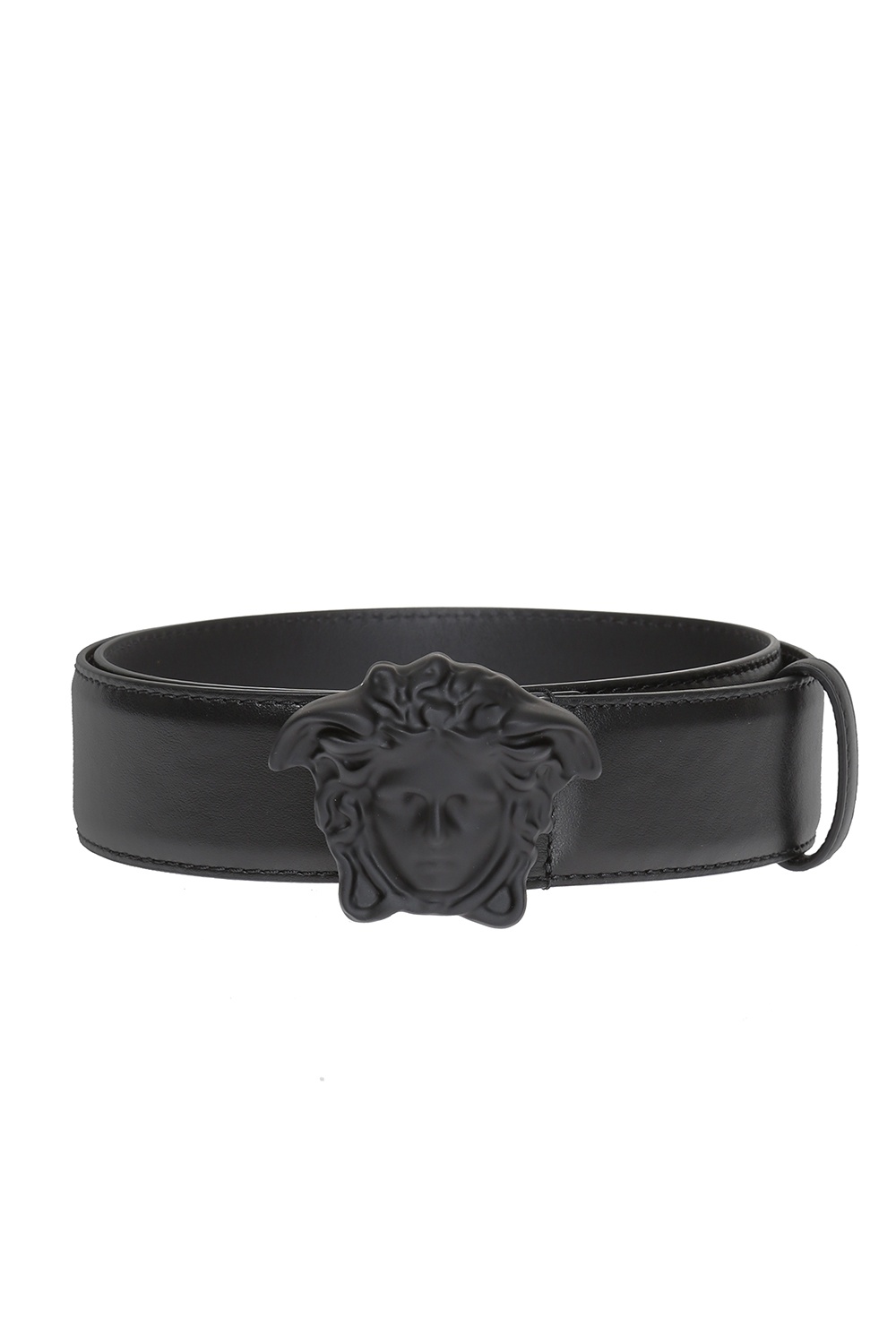 Medusa head leather belt Versace 