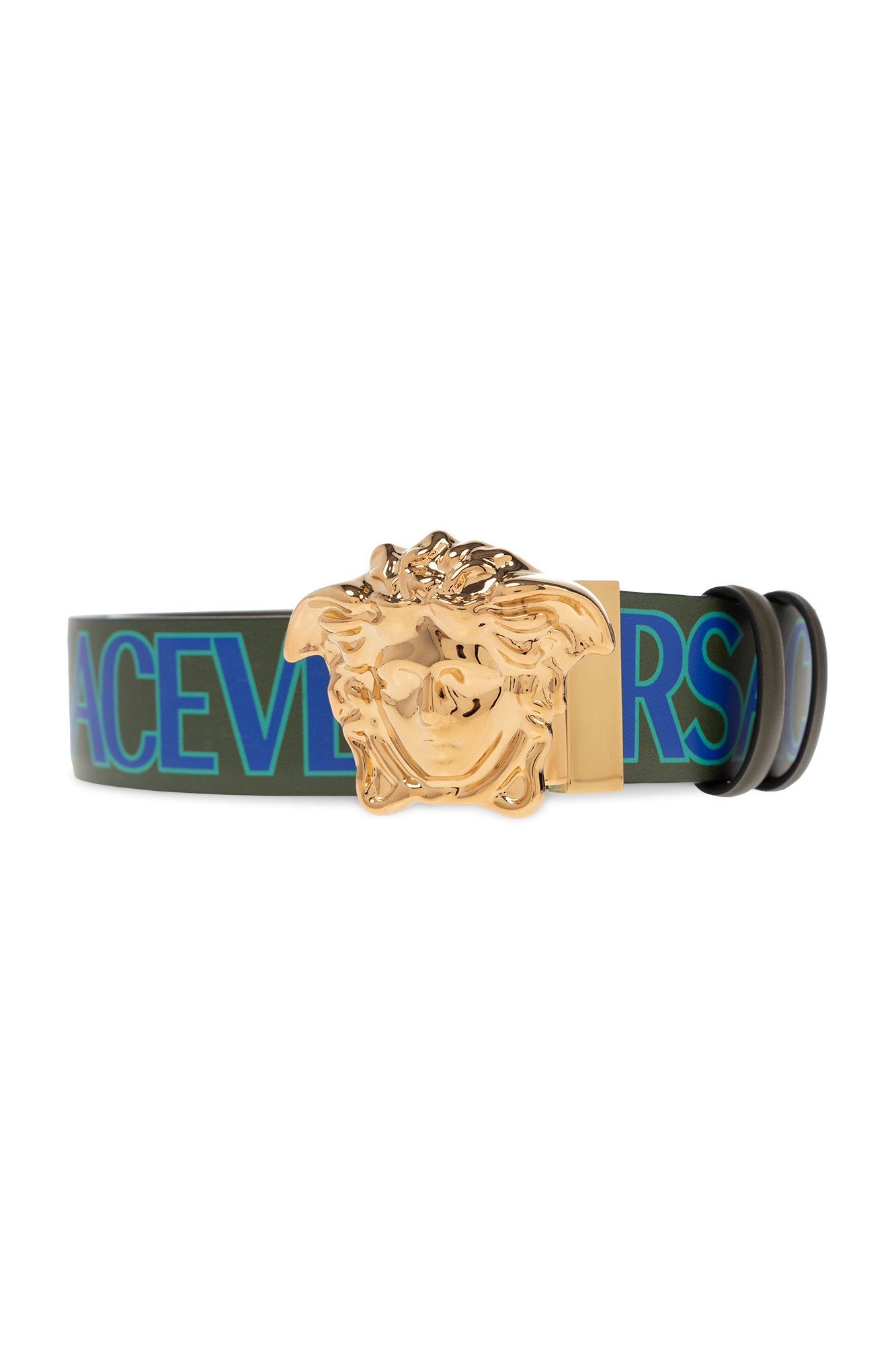 Green Reversible belt Versace - Vitkac GB