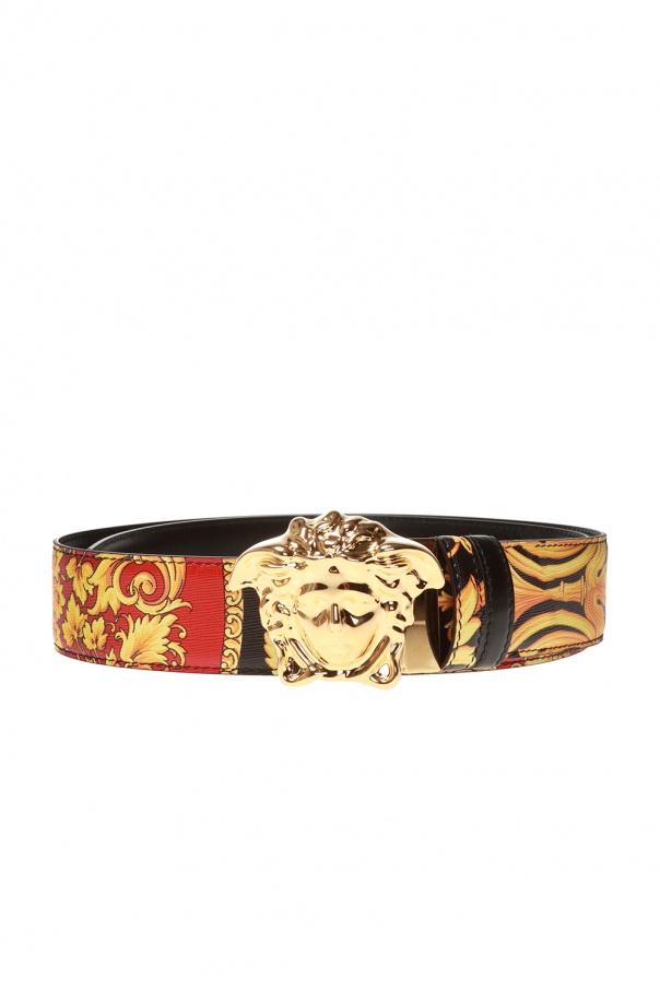 Versace Baroque motif belt