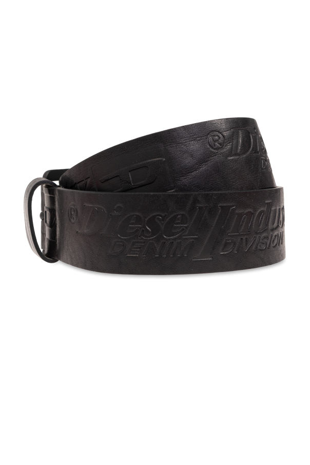 Diesel ‘DIESEL LOGO B-ARCHIVE’ leather belt
