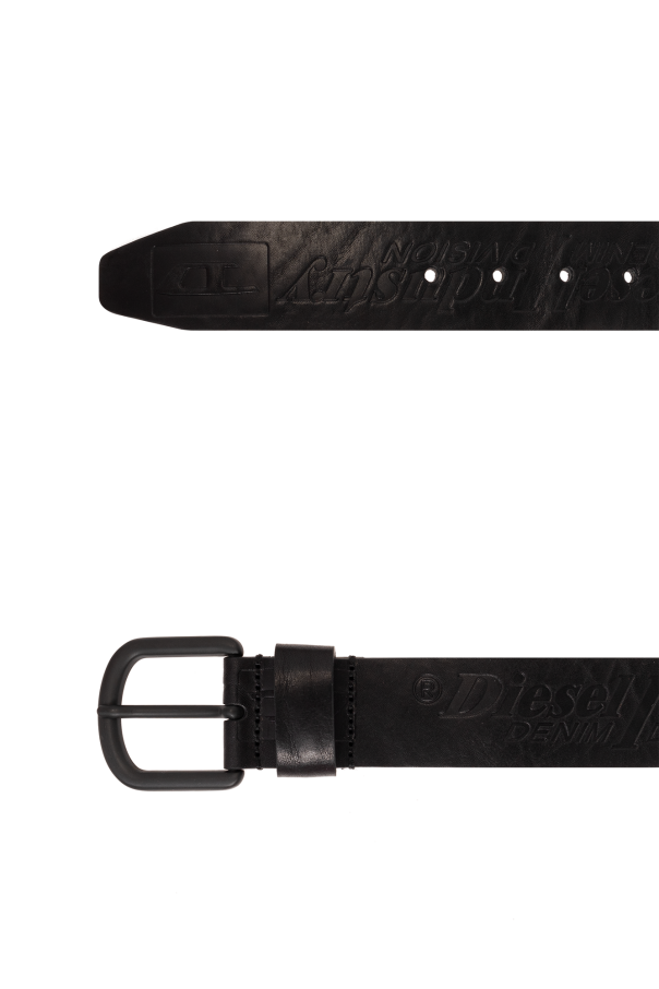 Diesel ‘DIESEL LOGO B-ARCHIVE’ leather belt