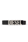 Diesel BLACK Belt DIESEL LOGO B-DIESEL