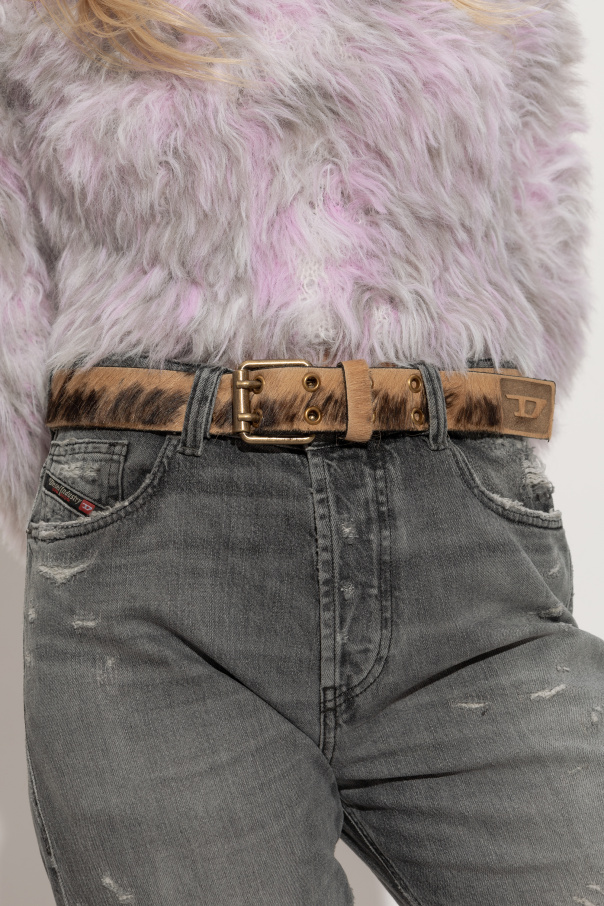 Diesel Cinturón de cuero 'B-FLAG'