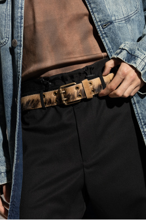 Diesel Cinturón de cuero 'B-FLAG'