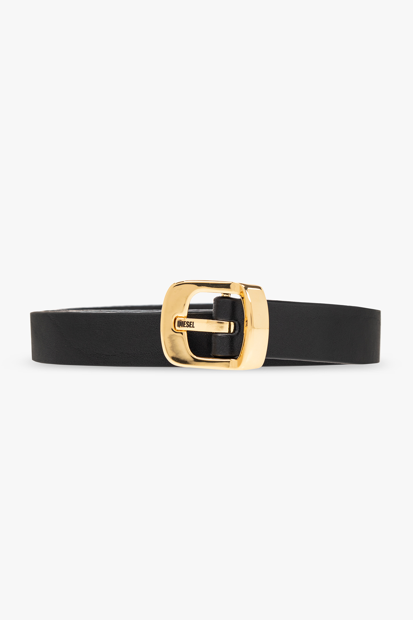 Diesel ‘DIESEL LOGO B-FRAME’ leather belt