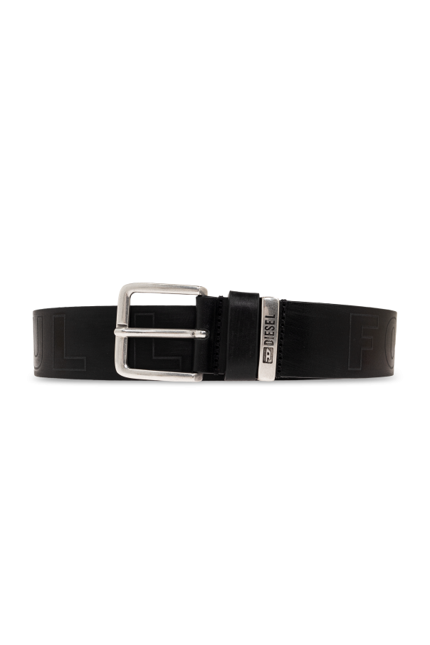 Leather belt ‘DIESEL LOGO B-FSL-OUTLINE’ od Diesel