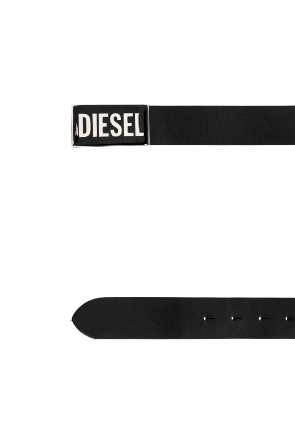 Diesel ‘B-GLOSSY’ belt with logo