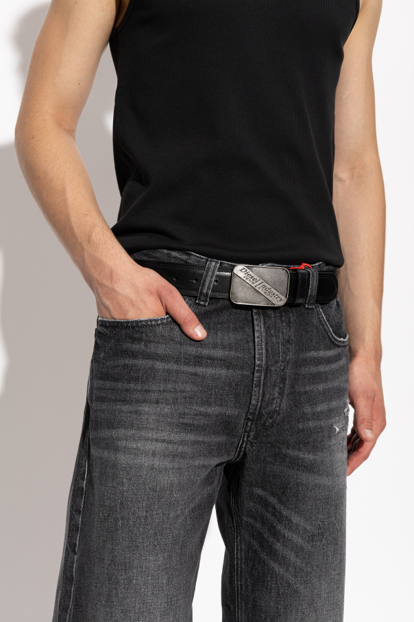 Diesel Leather belt ‘LOGO B-INDUSTRY’