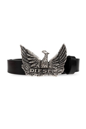Cinturón de cuero ‘LOGO B-PHOENIX’