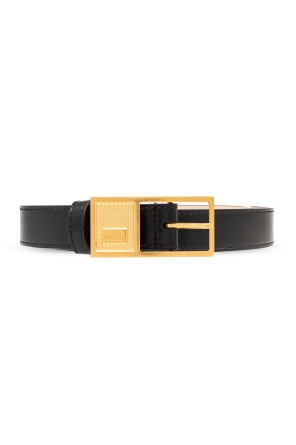 Leather belt