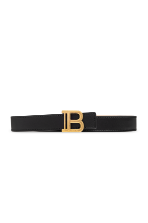 Belt with logo