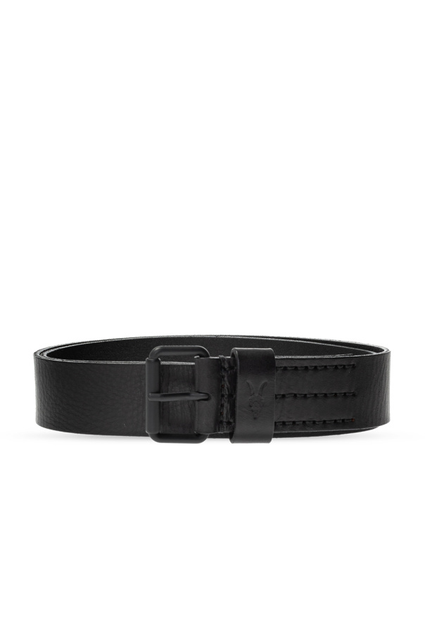 ‘Dunston’ leather belt od AllSaints