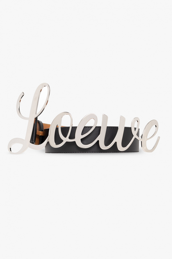 Loewe Loewe Lazo handbag in brown leather and taupe leather