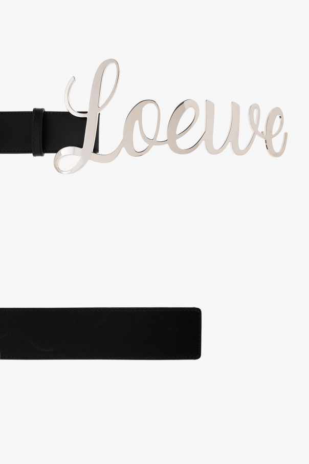 Loewe Belt with chambray buckle