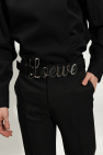 Loewe BLACK Belt with decorative buckle
