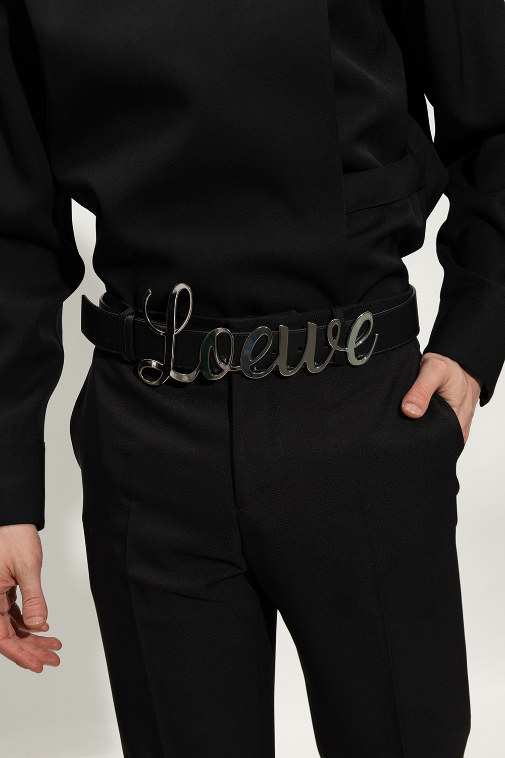 Loewe Belt with decorative buckle