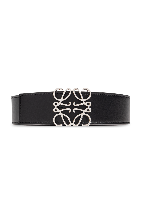 Double-sided belt with logo od Loewe