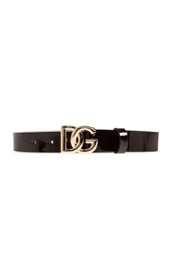 Leather belt od Dolce & Gabbana Kids