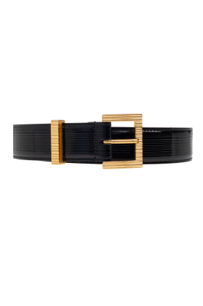 Leather belt