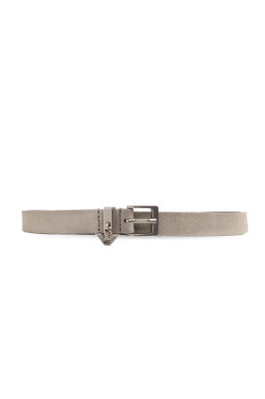 Suede belt