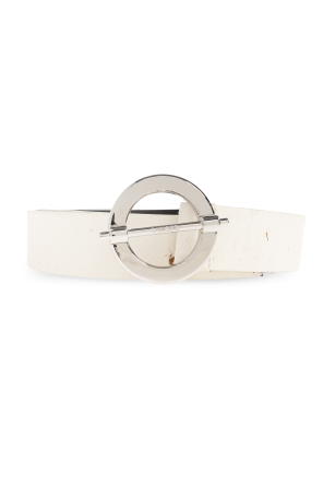Leather belt