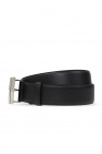 Philipp Plein BLACK Belt with logo