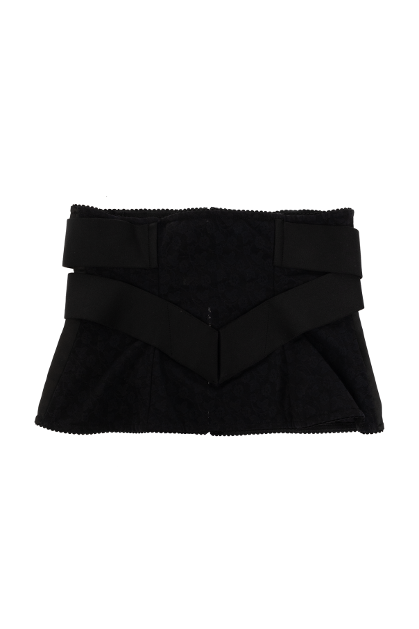 Dolce & Gabbana ‘RE-EDITION 2003-04’ collection corset belt