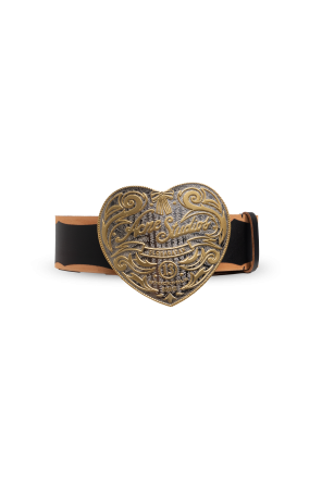 Leather belt