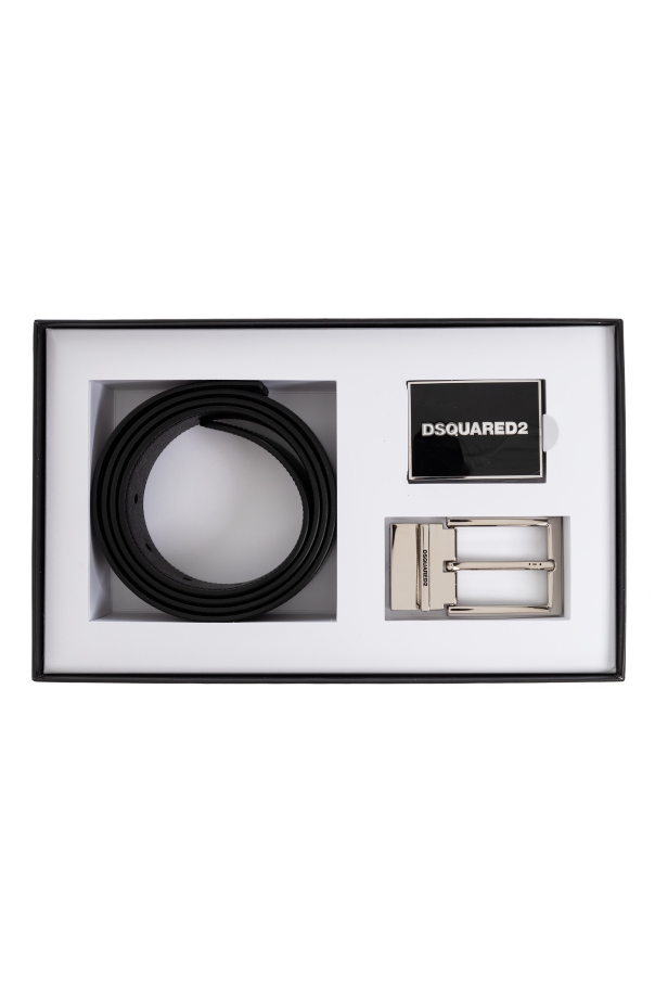 Dsquared2 Belt with interchangeable buckles