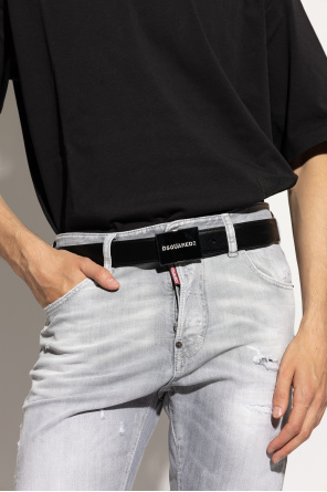 Dsquared2 Belt with interchangeable buckles