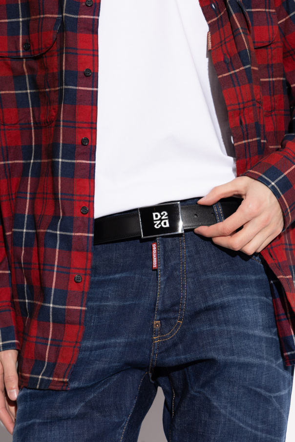 Dsquared2 Gürtel mit austauschbaren Schnallen