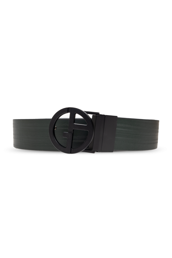 Reversible belt with interchangeable buckles, zdjęcie 1 Reversible belt with interchangeable buckles od Giorgio Armani