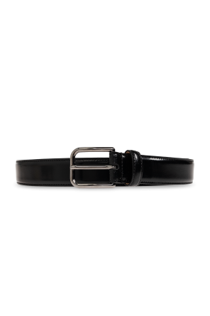 Leather belt