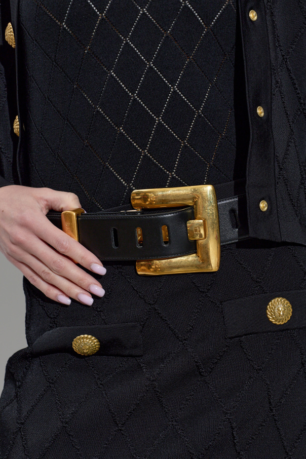 Balmain Cinturón de cuero