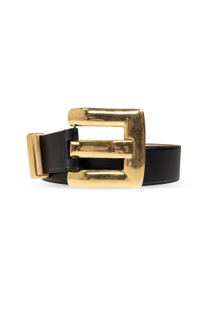 Leather belt