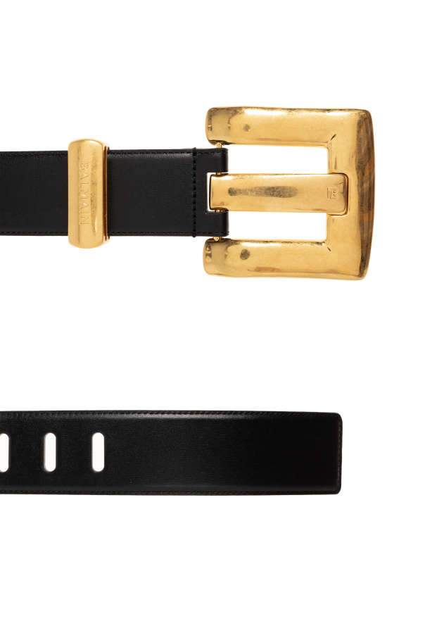 Balmain Skórzany pasek