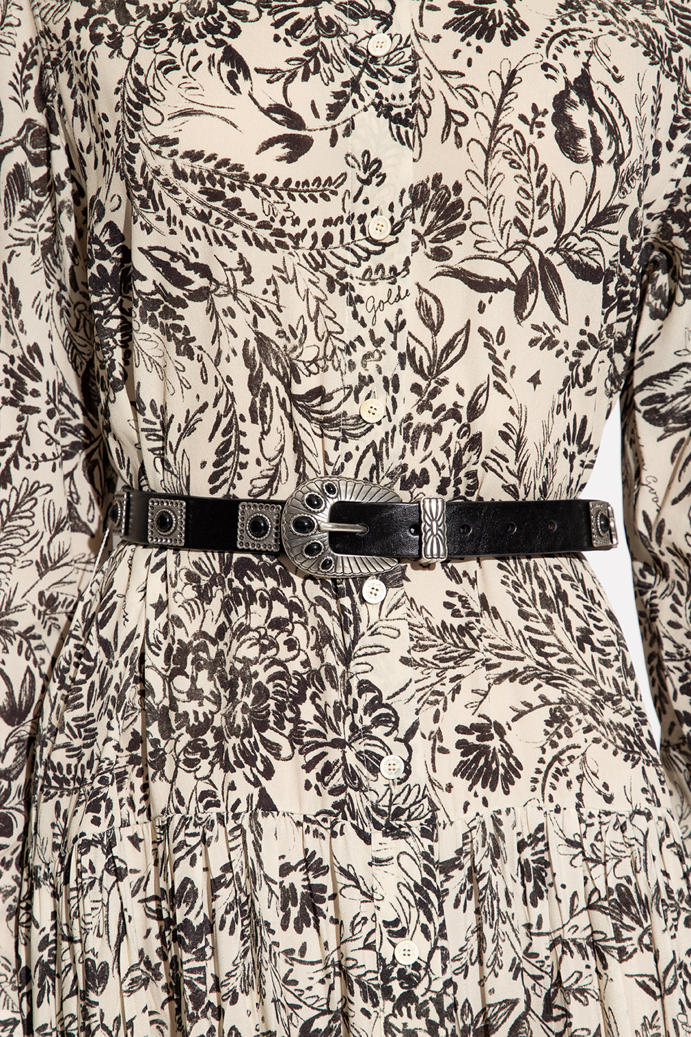 Golden Goose Leather belt