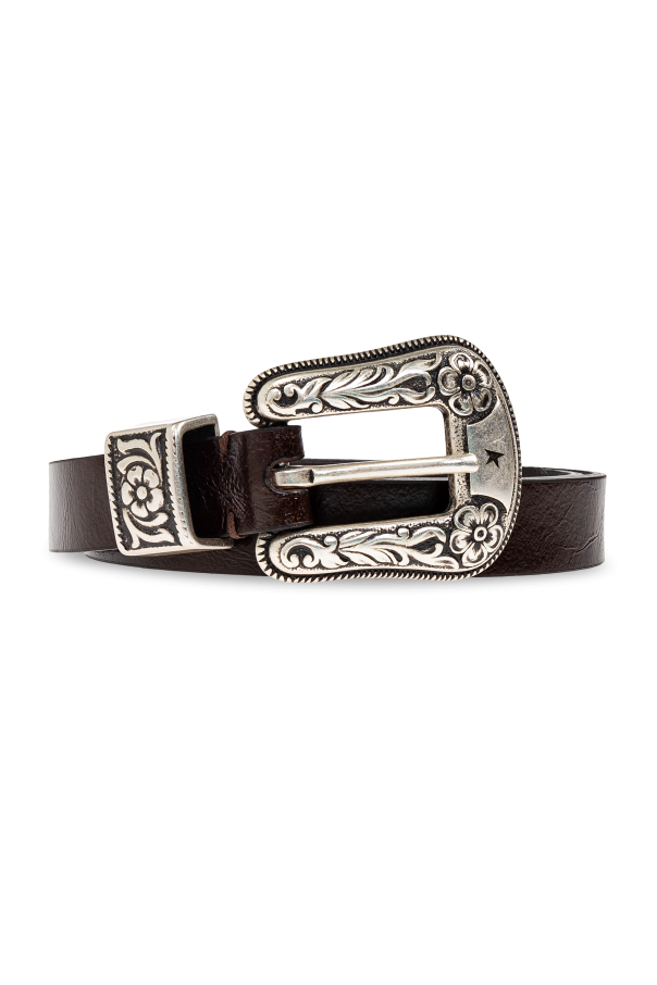 Golden Goose Leather belt