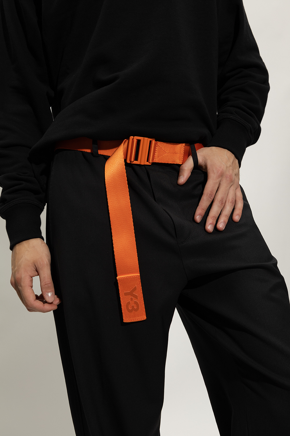 Y-3 Yohji Yamamoto Belt with logo